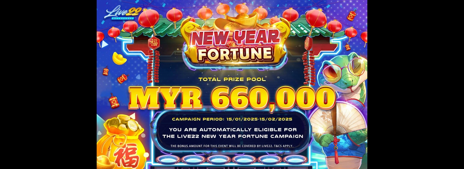 Live22 - New Year Fortune